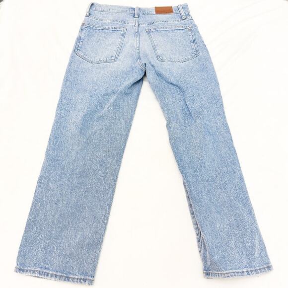 Madewell The Perfect Vintage Straight Jean Medium Wash Denim Size 28P - Picture 3 of 9